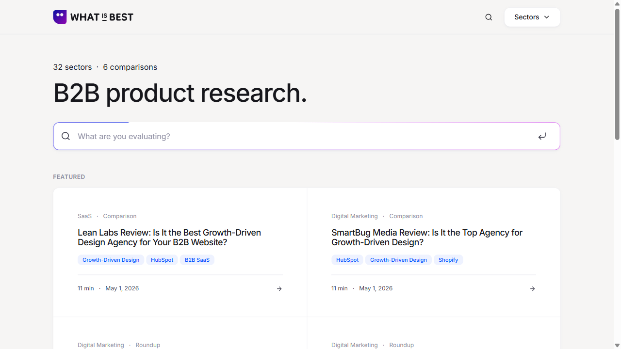 whatisbest.com screenshot